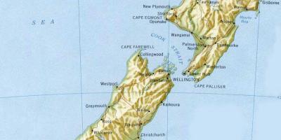Wellington të zelandës së re në hartë